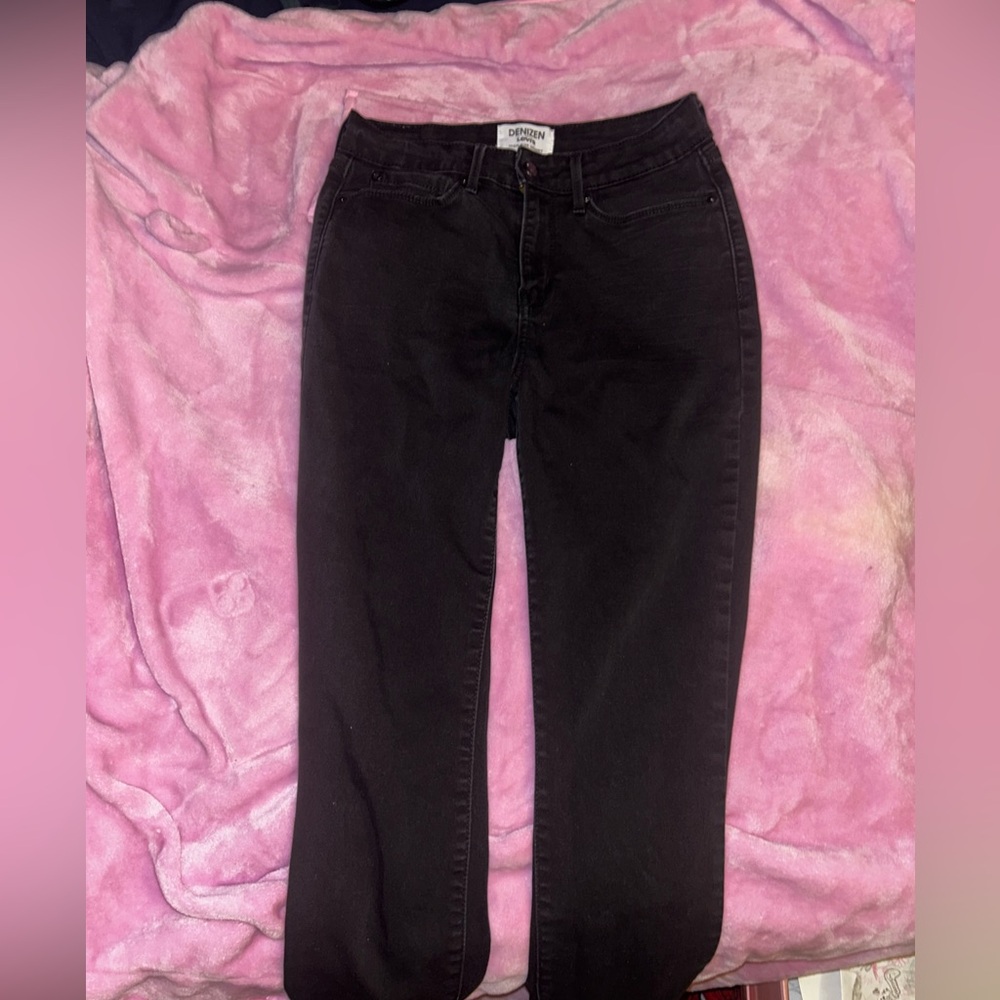 Express Black Denim Levi Jeans
